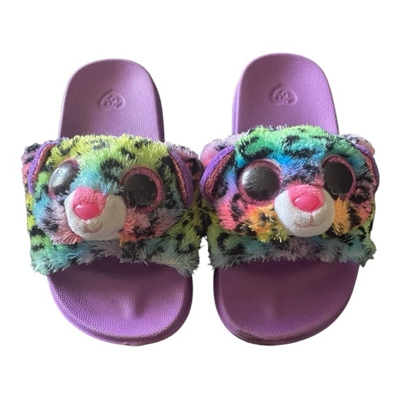 TY-BEANIE BOO-SLIDE SANDALS-SIZE 11-13 - Picture 1 of 6